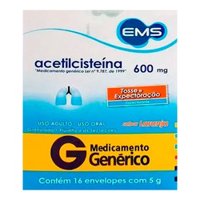 Acetilcisteina 600mg C/16 Saches Ems