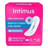 Abs Intimus Gel Normal S/abas 8 Un